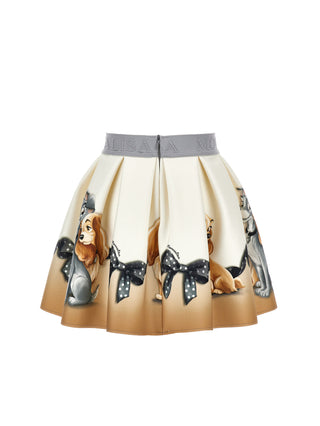 Monnalisa - Lady and the Tramp Neoprene Skirt