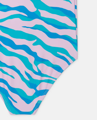 Stella McCartney Kids - Zebra Print Swimsuit