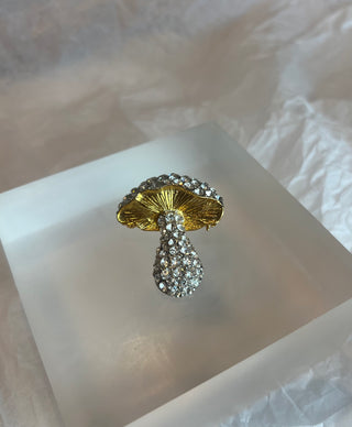 Mushroom Brooch