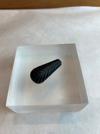 19th C. Whitby Jet Brooch