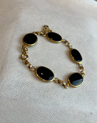 A Faux Onyx Bracelet