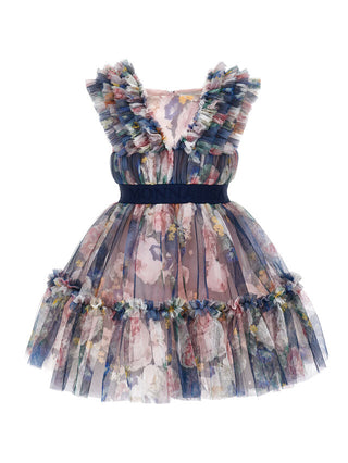 Monnalisa - Baroque Roses Birthday Dress