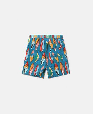 Stella McCartney Kids - Surfboard Print Swimming Trunks