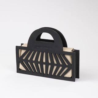 Fani Xenophontos - Laser Cut Small Black/Ecru