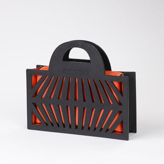 Fani Xenophontos - Laser Cut with Pouch Orange/Black