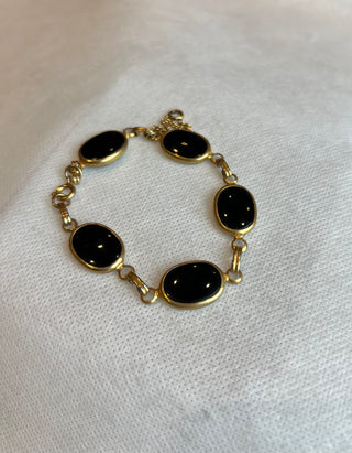 A Faux Onyx Bracelet