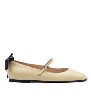 Gia Borghini GRETE NAPPA CREAM-BLACK