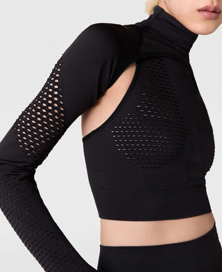 Adidas By Stella McCartney - TrueStrength Detachable Long Sleeve Yoga Tank Top