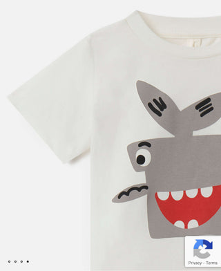 Stella McCartney Kids - Shark Motif T-Shirt