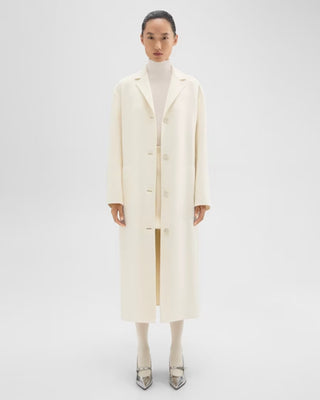 Theory Belted Coat in Double-Face Wool-Cashmere