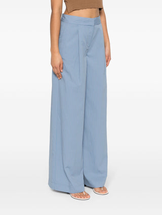 Federica Tosi pinstriped wide trousers