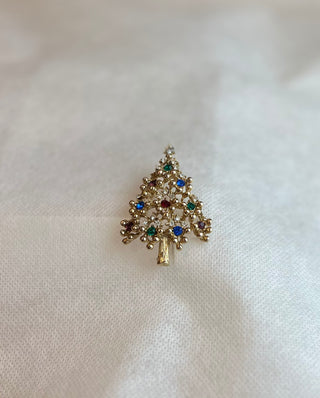 A Christmas Tree Brooch