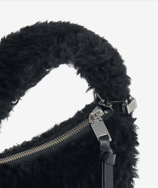 Iro Paris Noue Baby Fluffy leather bag