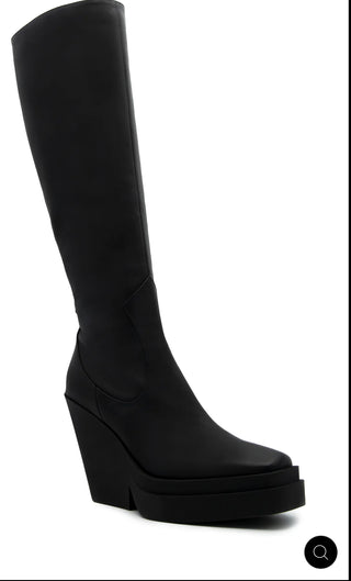 GIABORGHINI  knee-high texan leather boots