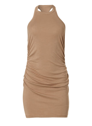 STEFANIA FRANGISTA Indiana Tan Dress