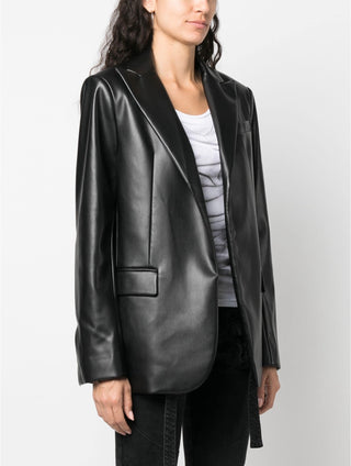 Nude - Oversized Jacket Eco-Leather