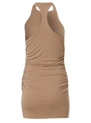 STEFANIA FRANGISTA Indiana Tan Dress