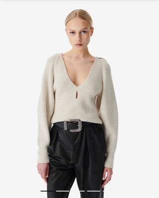 Iro PARIS Adsila V-neck wool sweater