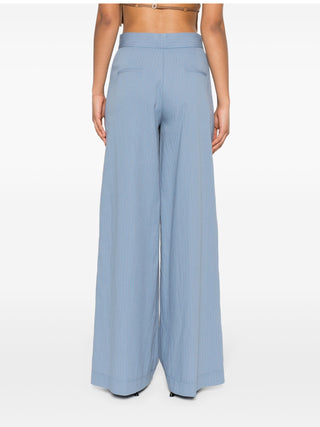 Federica Tosi pinstriped wide trousers