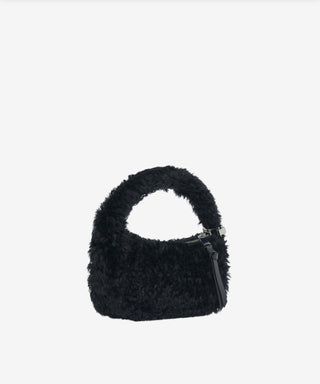 Iro Paris Noue Baby Fluffy leather bag