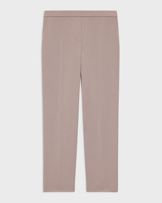 Theory - Treeca Pull-On Pant in Admiral Crepe in Cinder