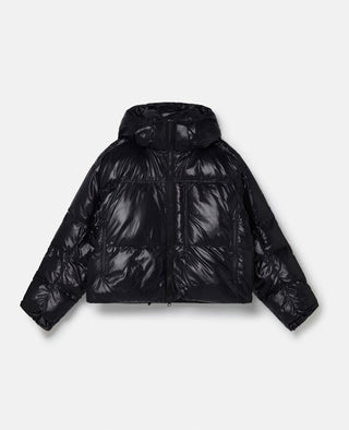 Adidas by Stella McCartney - TrueNature Short Padded Coat in Black