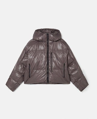 Adidas by Stella McCartney - TrueNature Short Padded Coat in Grey