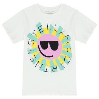 Stella McCartney Kids - Girls White Sun T-Shirt