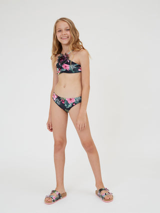 MONNALISA- Jungle print stretch bikini