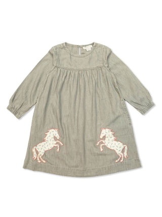 Stella McCartney Kids - Embroidery Denim Dress