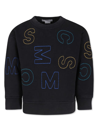 Stella McCartney Kids - Basic Sweatshirt Embroidered Logo