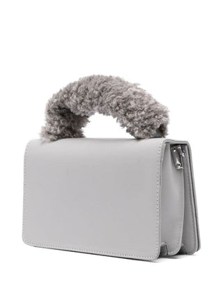 Monnalisa - Coated fabric bag in Grey