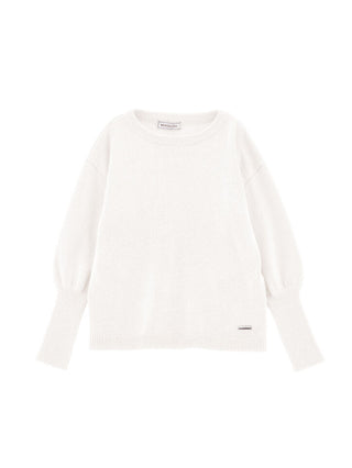 Soft basic sweater in Ecru