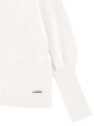 Soft basic sweater in Ecru