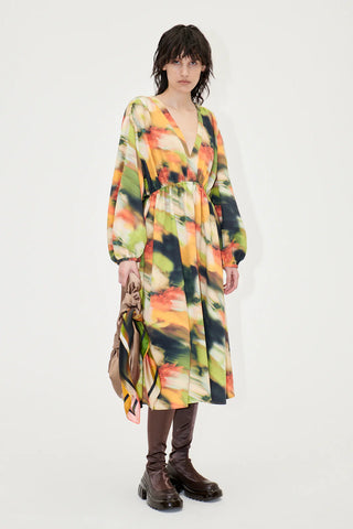 Stine Goya VEROMA DRESS - FLOWERS IN FAST MOTION