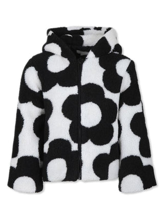 Stella McCartney Kids - Eco fur Jacket Flower Print