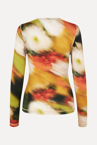 Stine Goya JUNO BLOUSE -FLOWERS IN FAST MOTION