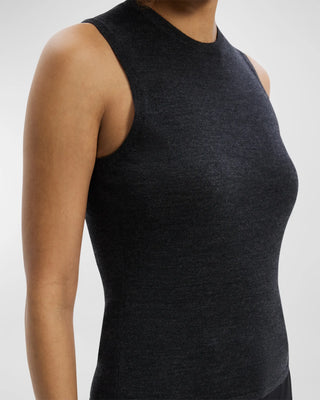 Theory - Regal Merino Wool Crewneck Shell Top