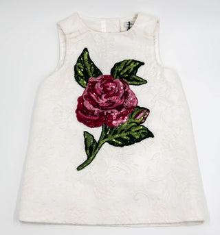 Dolce & Gabbana –  Dress & Undie with flower embroidery