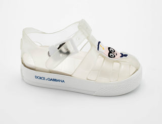 Dolce & Gabbana – Sandals Transparent White Beachwear