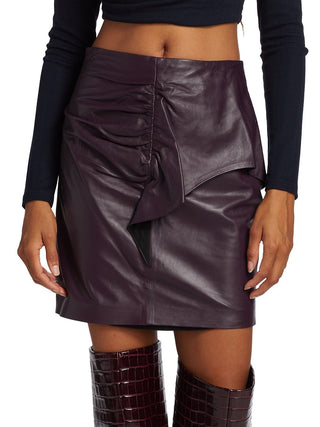 Iro Hita leather skirt