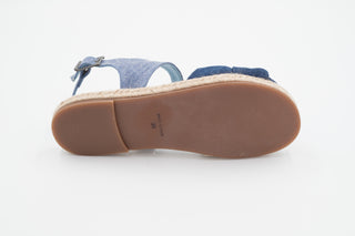 Stella McCartney - Blue Sandal with Denim Bow