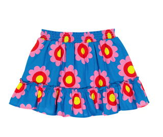 Stella McCartney Kids - Floral cotton skirt