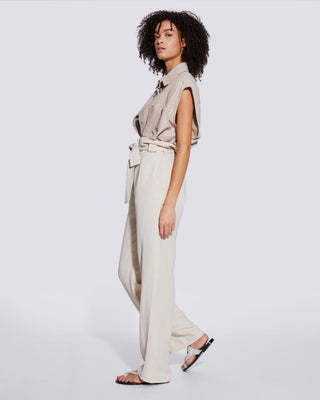 Iro Paris -  Apollonia Belted Wide Leg Trousers