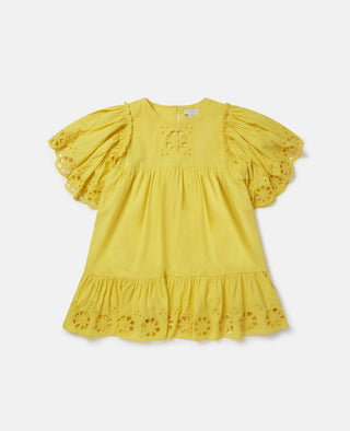 Stella McCartney kids - Broderie Anglaise Cotton Dress