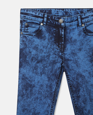 Stella McCartney Kids - Acid Dye Wash Denim Pants