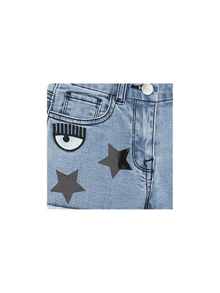 Chiara Ferragni - Eyestar denim shorts