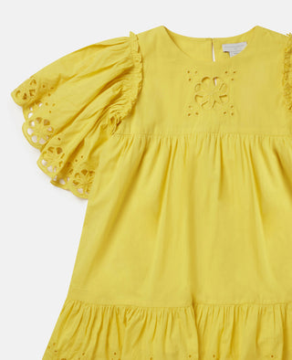 Stella McCartney kids - Broderie Anglaise Cotton Dress